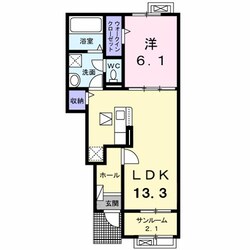 ライジングヒルズの物件間取画像